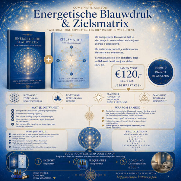 Combinatie Energetische Blauwdruk en Zielsmatrix