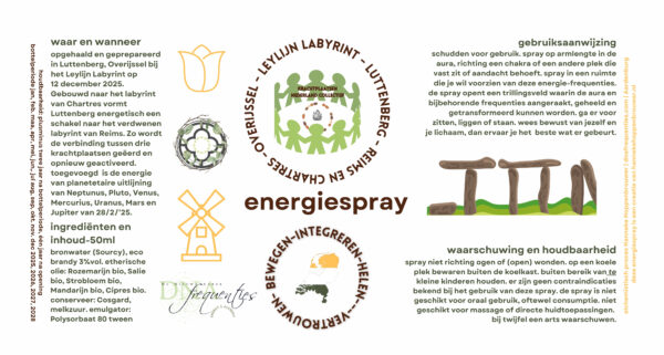 Energiespray Leylijnlabyrint Luttenberg-Overijssel-Krachtplaatsen NL - Image 2
