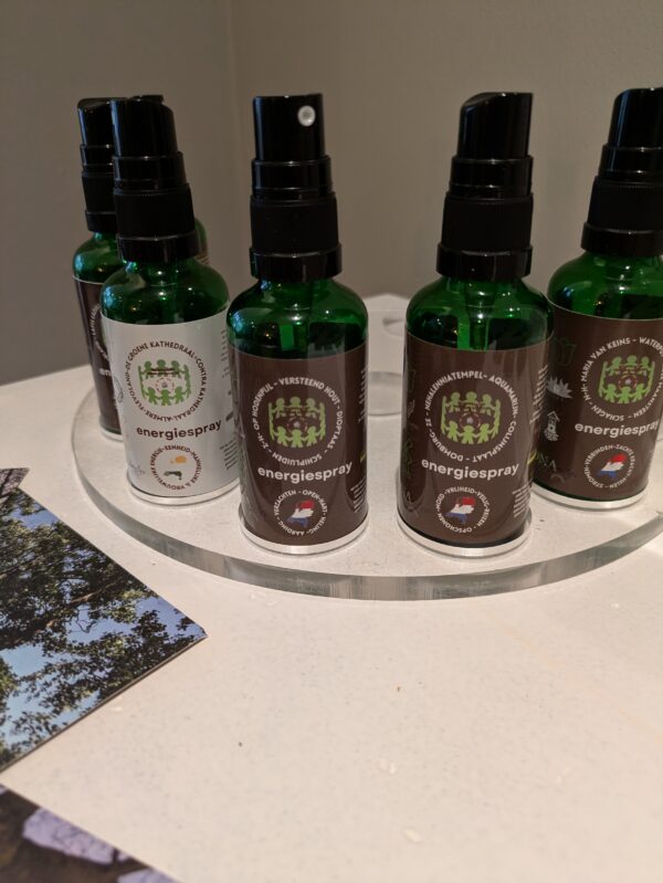 Alle energiesprays uit het Krachtplaatsen NL project - aanbieding Black Friday-Cyber Monday